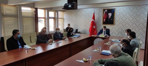 Tarsus İlçe Av Komisyonu Toplantısı, Tarsus Kaymakamı Kadir Sertel OTCU Başkanlığında İlgili Kurum Amirlerinin Katılımı ile Yapıldı
