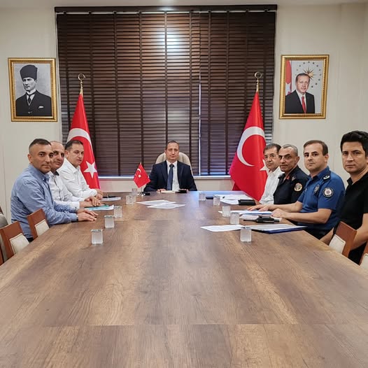 ÖSYM SINAV KOORDİNASYON KURULU TOPLANTISI, TARSUS KAYMAKAMI MEHMET ALİ AKYÜZ BAŞKANLIĞINDA YAPILDI