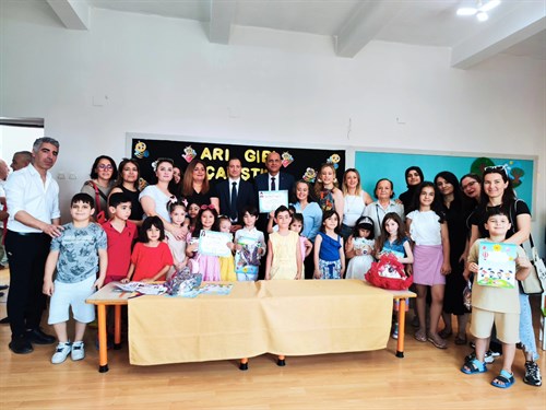 TARSUS KAYMAKAMI MEHMET ALİ AKYÜZ, KERİM ÇELİKTAŞ TÜRKOCAĞI İLKOKULU VE KERİM ÇELİKTAŞ ANAOKULUNU ZİYARET ETTİ
